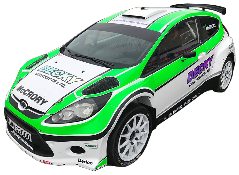 Rally Car Vehicle Graphics