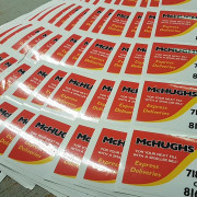 Mc Hughes oils stickers
