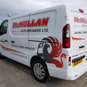 Vehicle Graphics mcmullans van